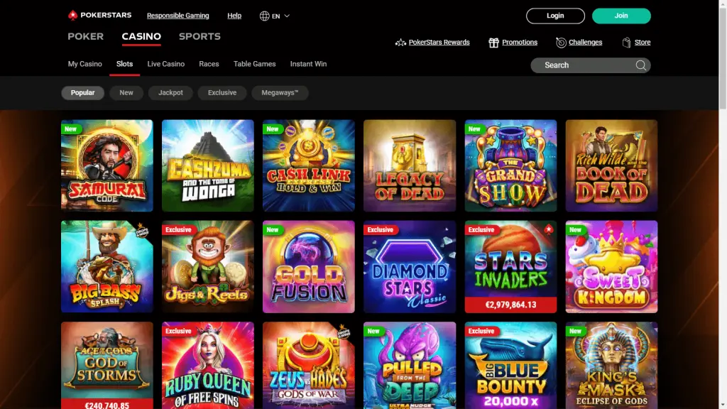 Pokerstars : site de paris sportifs et de poker en ligne avec des offres les plus variées